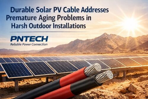Latest company news about Kabel PV Surya Tahan Lama Mengatasi Masalah Penuaan Dini pada Pemasangan Luar Ruangan yang Keras