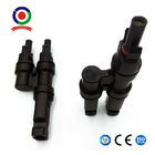 One Pair Of Compatible T Branch Cable Connectors For Solar Panels And Pv Systems